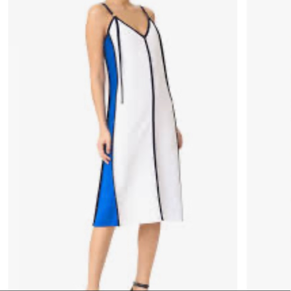 NWOT Victoria Victoria Beckham Panel V Dress - Picture 2 of 12